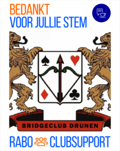 bedankt!